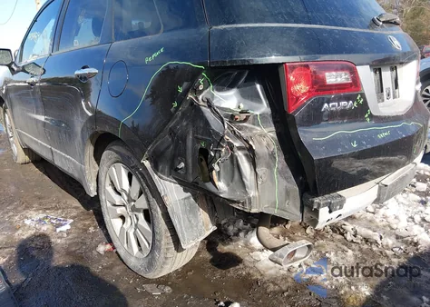 2011 Acura Rdx z USA, uszkodzony, nr VIN 5J8TB1H26BA007276